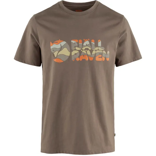 Fjallraven Multicolor Logo T-Shirt Heren