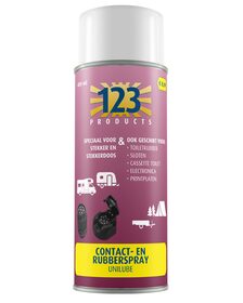 123 Products Unilube Contact- En Rubberspray 400ML