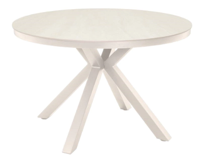 Leslie Living Tuintafel Davos 118 CM Rond Crema