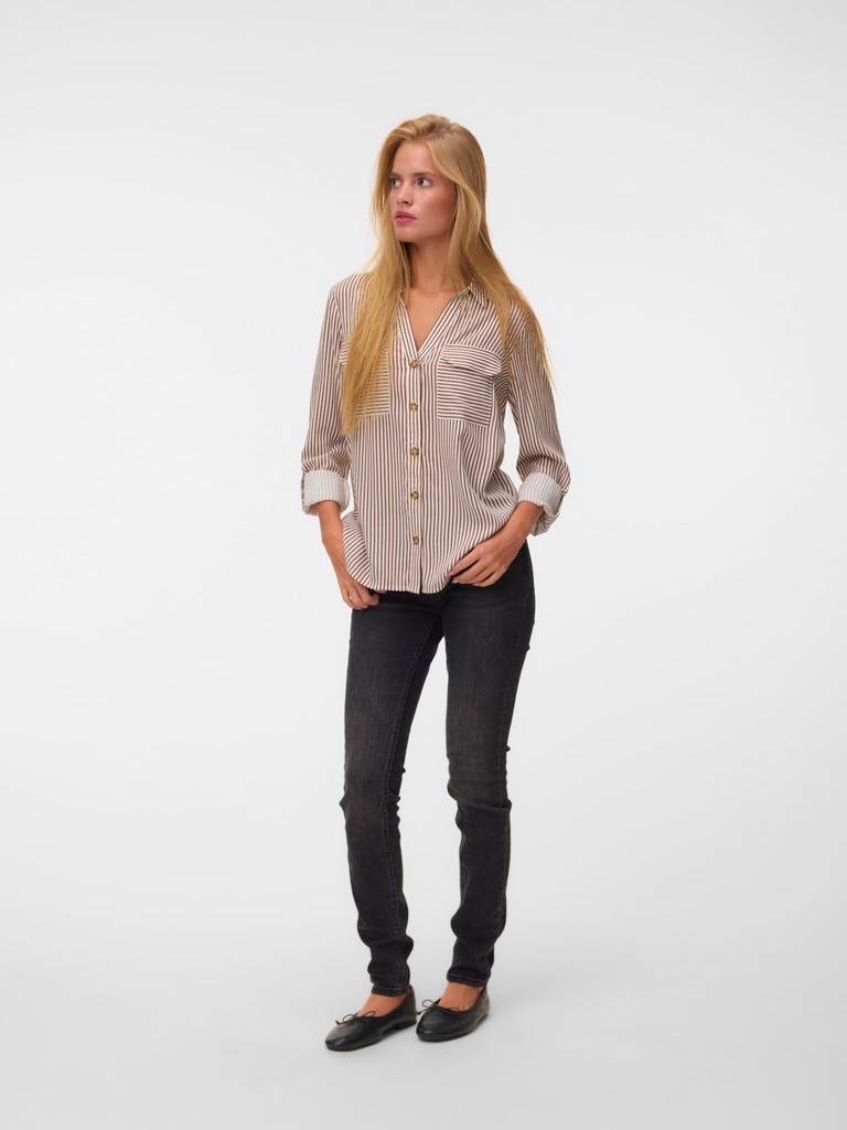 Vero Moda Bumpy LS Shirt New Dames