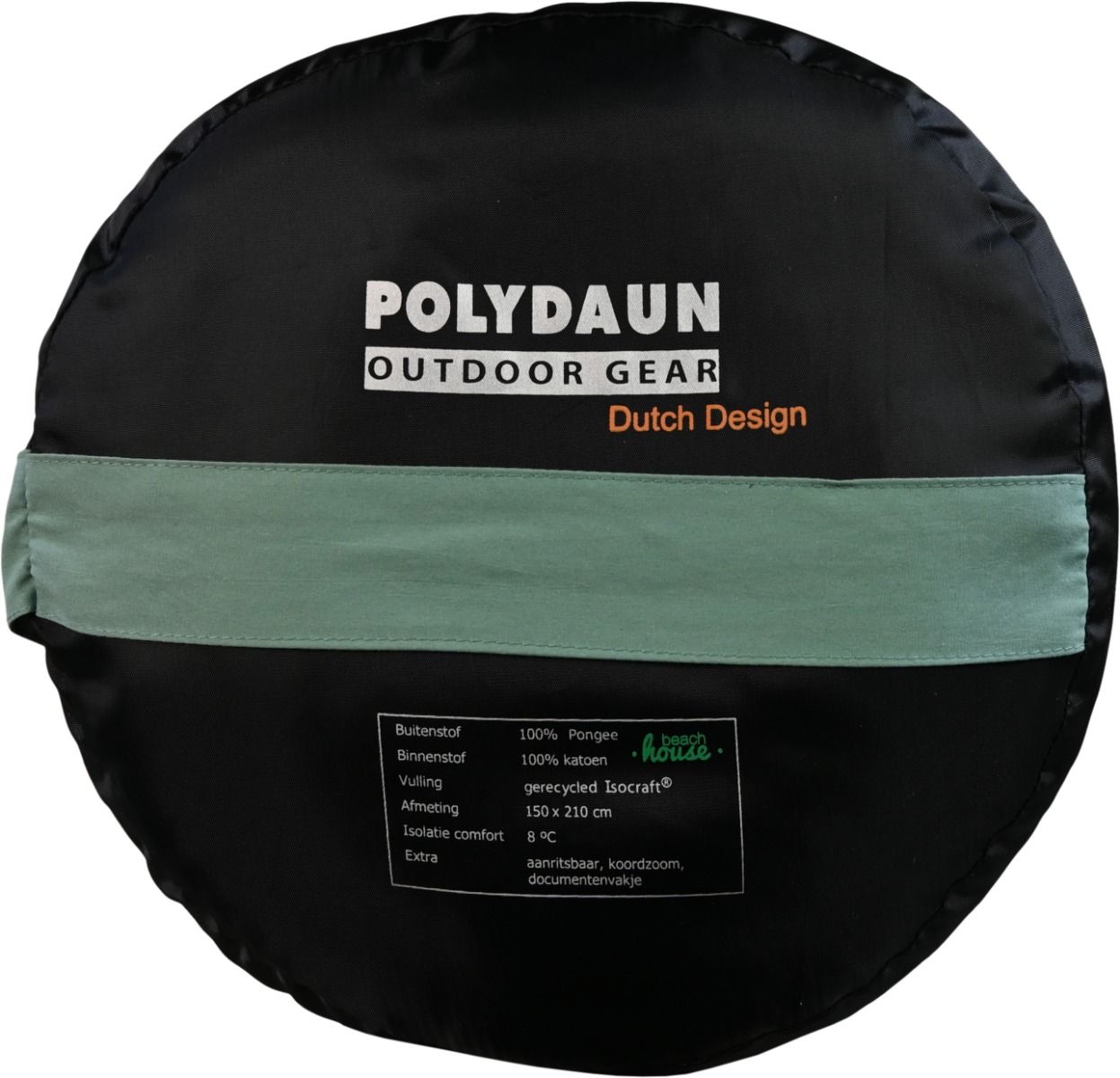 Polydaun Slaapzak Beach House Duo - Mint/Wave - 150X210