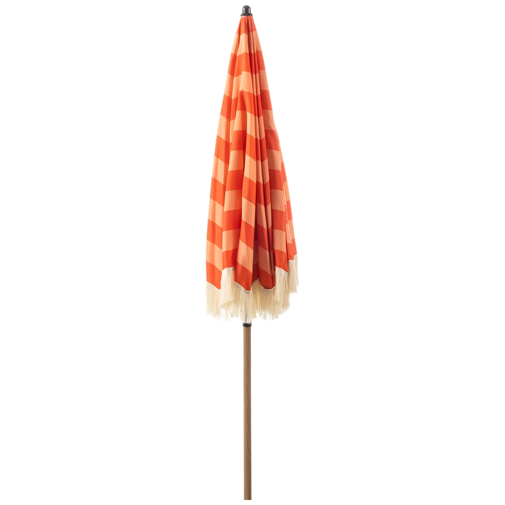 Dutch Decor Parasol Soleil Stripe 160X180 CM Cherry Tomato