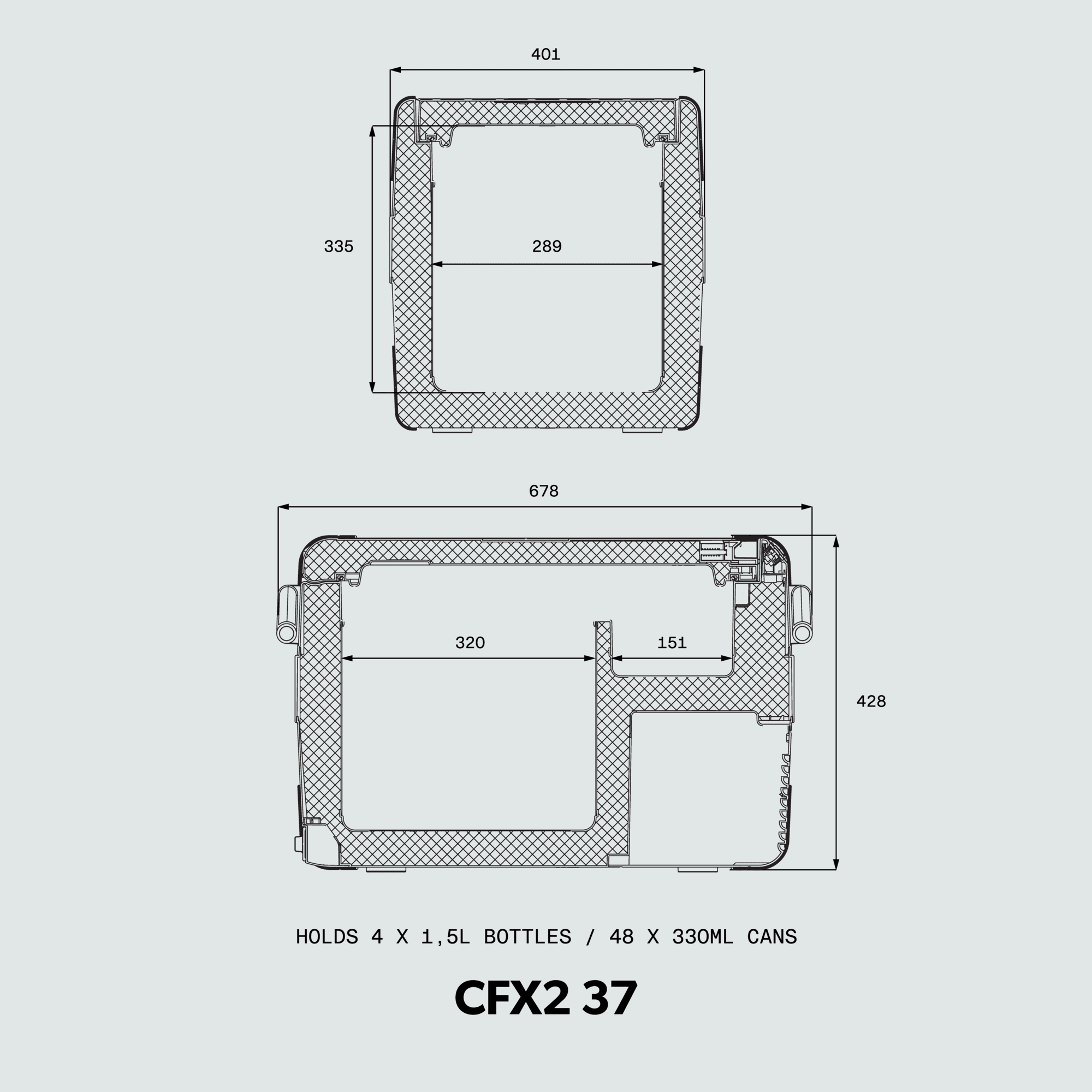 Dometic Koelbox Compressor CFX2 37