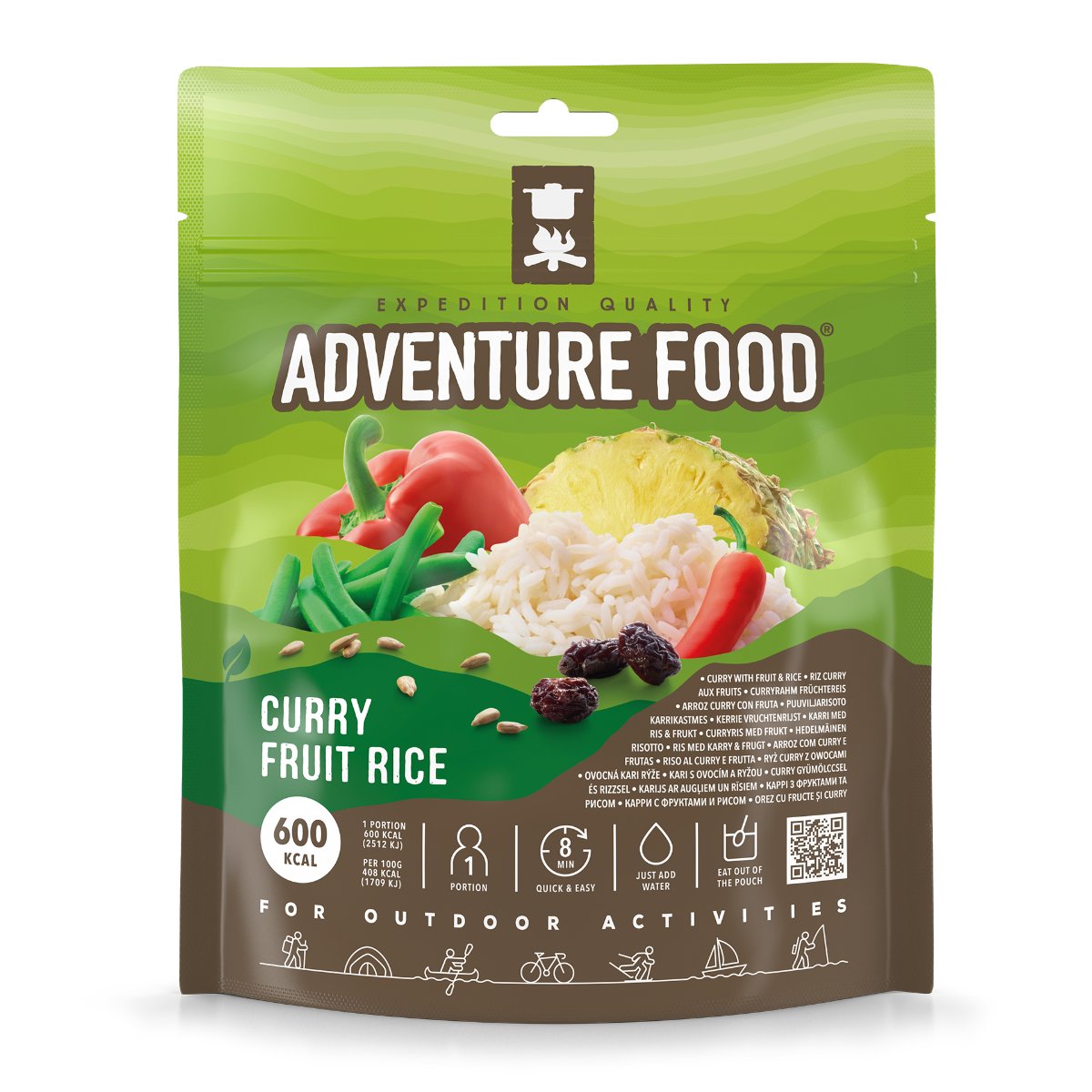 Adventure Food Curry Fruit Rice
