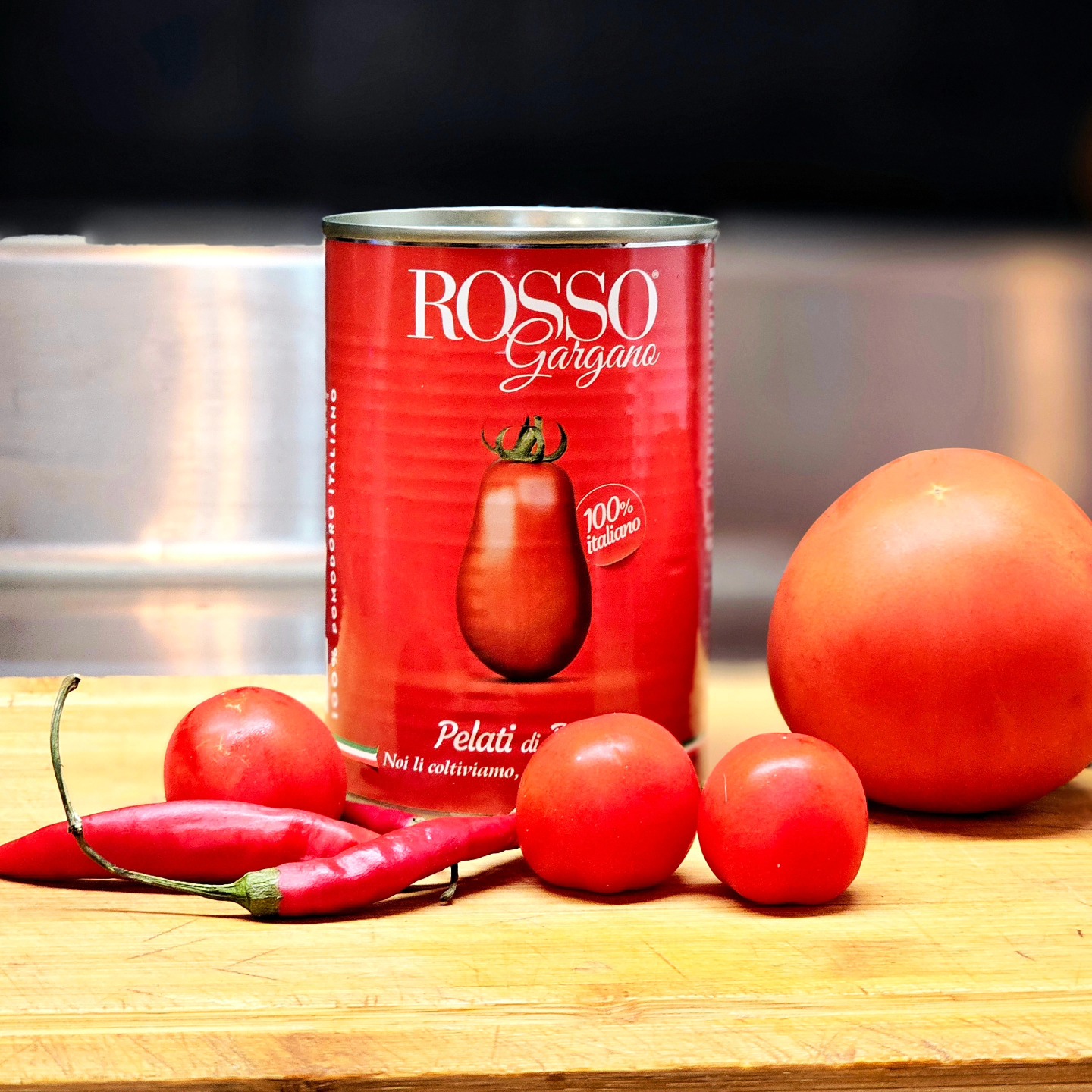Rossogargano Pelati Di Puglia Tomaten 400Gr