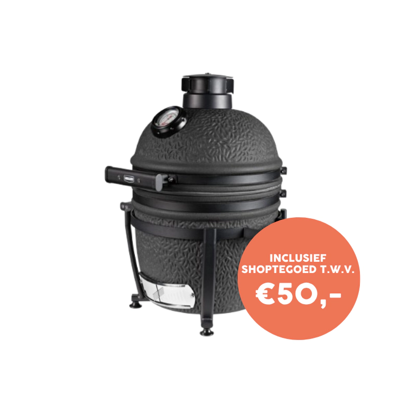 Grill Guru Prime Matt Black Compact