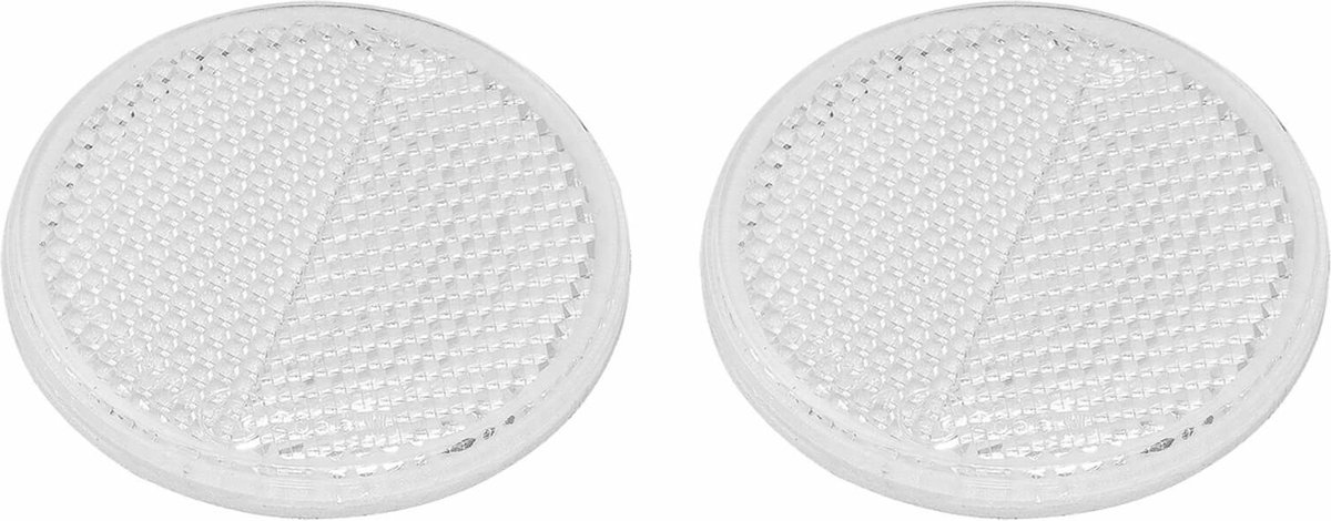 Proplus Reflector Wit 60Mm Zelfklevend - 2 Stuks Proplus Reflector Wit 60Mm Zelfklevend - 2 Stuks