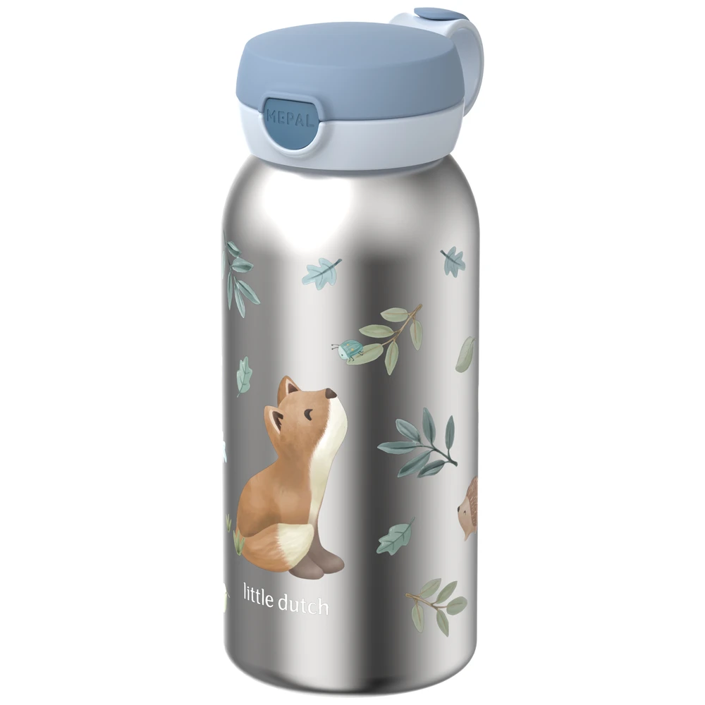 Mepal Isoleerdrinkfles Met Flipdop Campus 500 Ml - Forest Friends