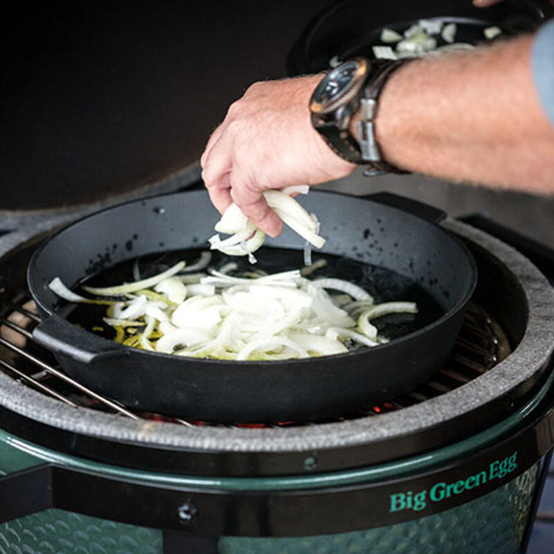 Big Green Egg Cast Iron Skillet Small