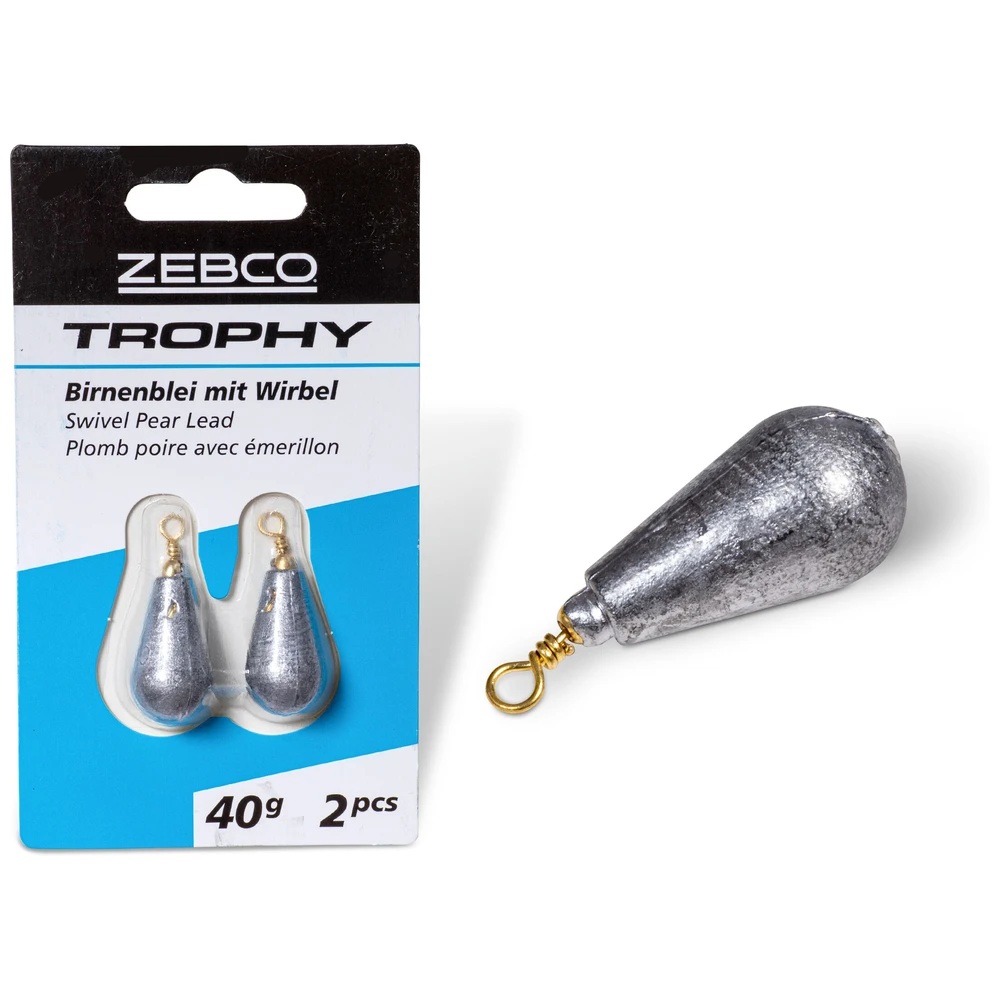 Zebco Trophy Swivel Pear Lead 30G