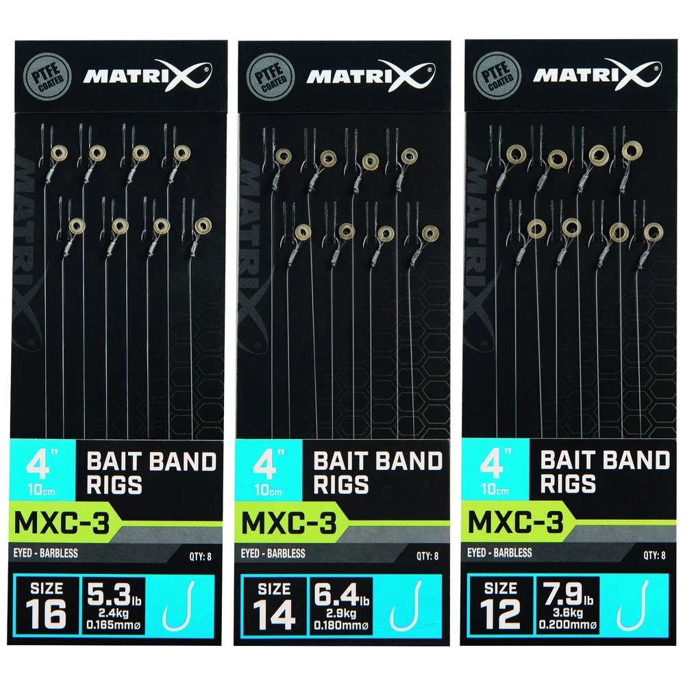 Matrix Bait Band Rigs Size 14 0.18Mm