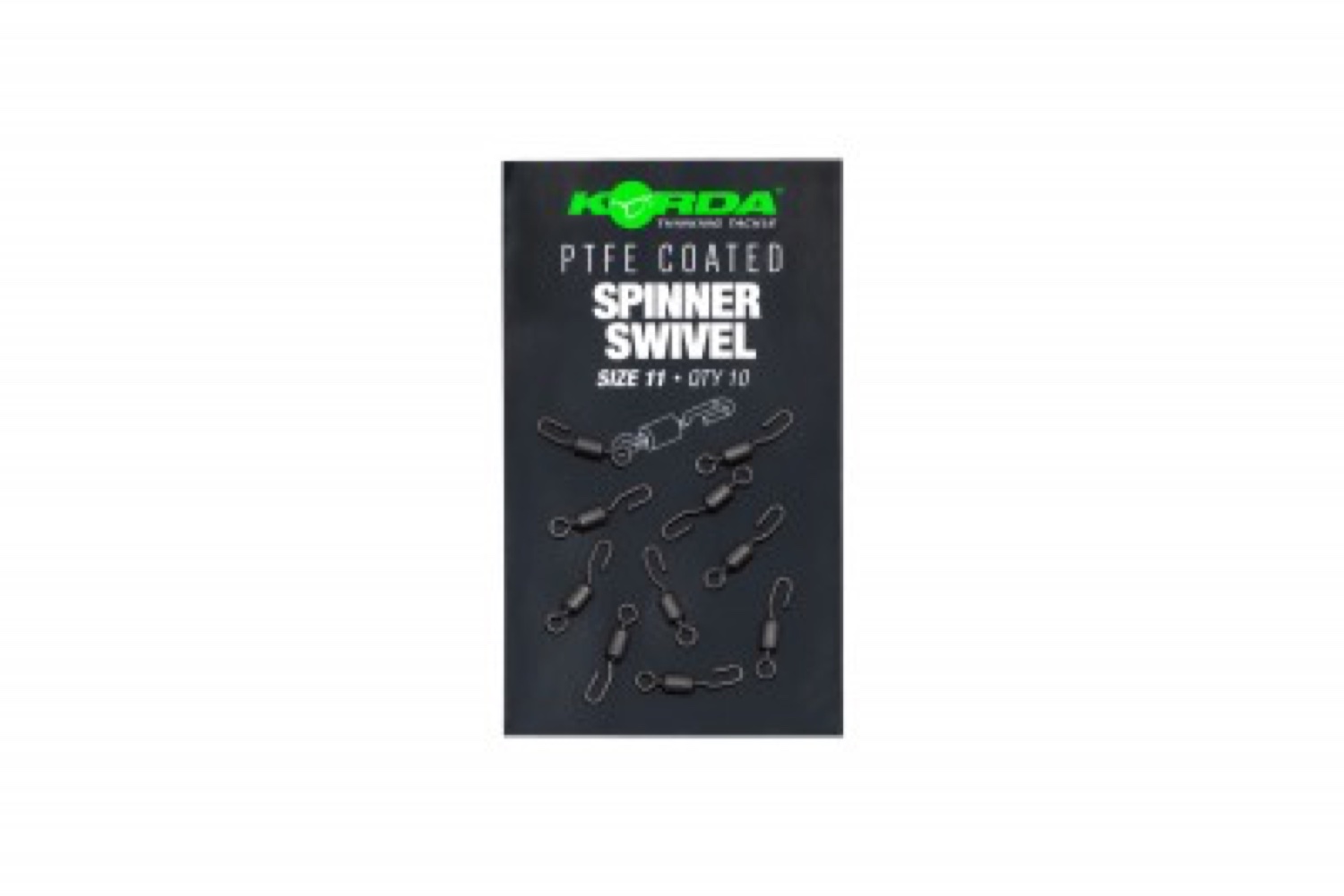 Korda Ptfe Coated Spinner Swivel Size 11