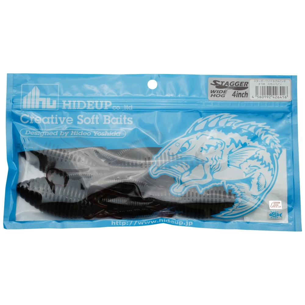 Spro Hide-UP Stagger Wide Hog 4" #108 Scuppernong