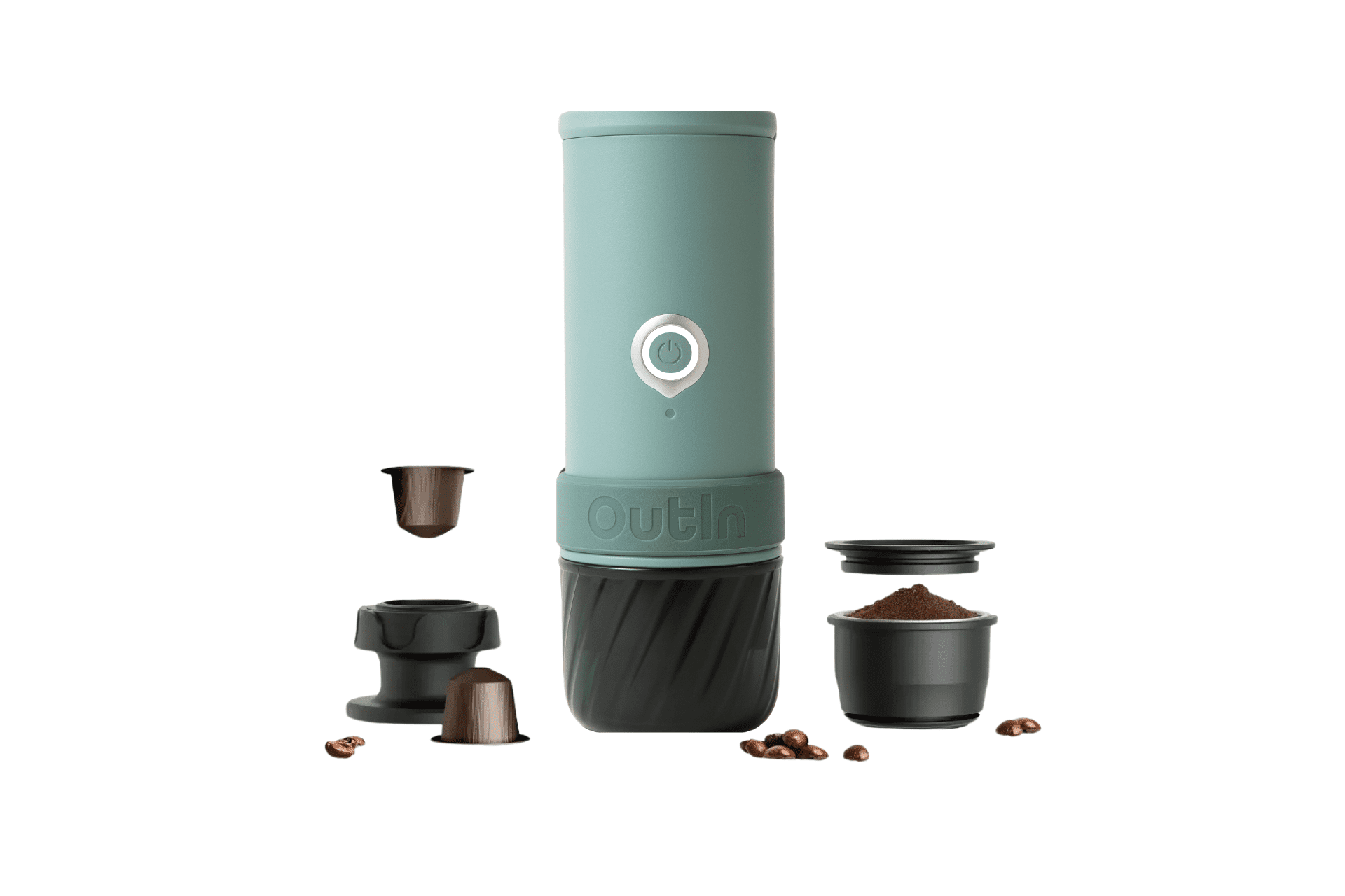 Outin Mino Espresso Machine Canyon Green