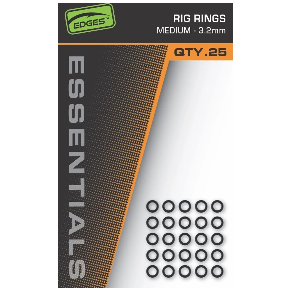Fox Edges Rig Rings 3.2MM Medium X25