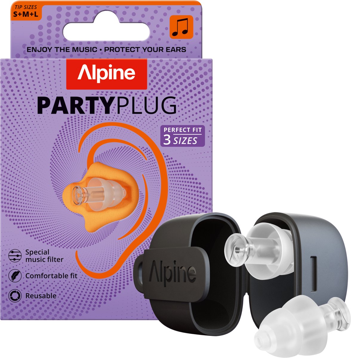 Alpine Partyplug 2025 - Transparant
