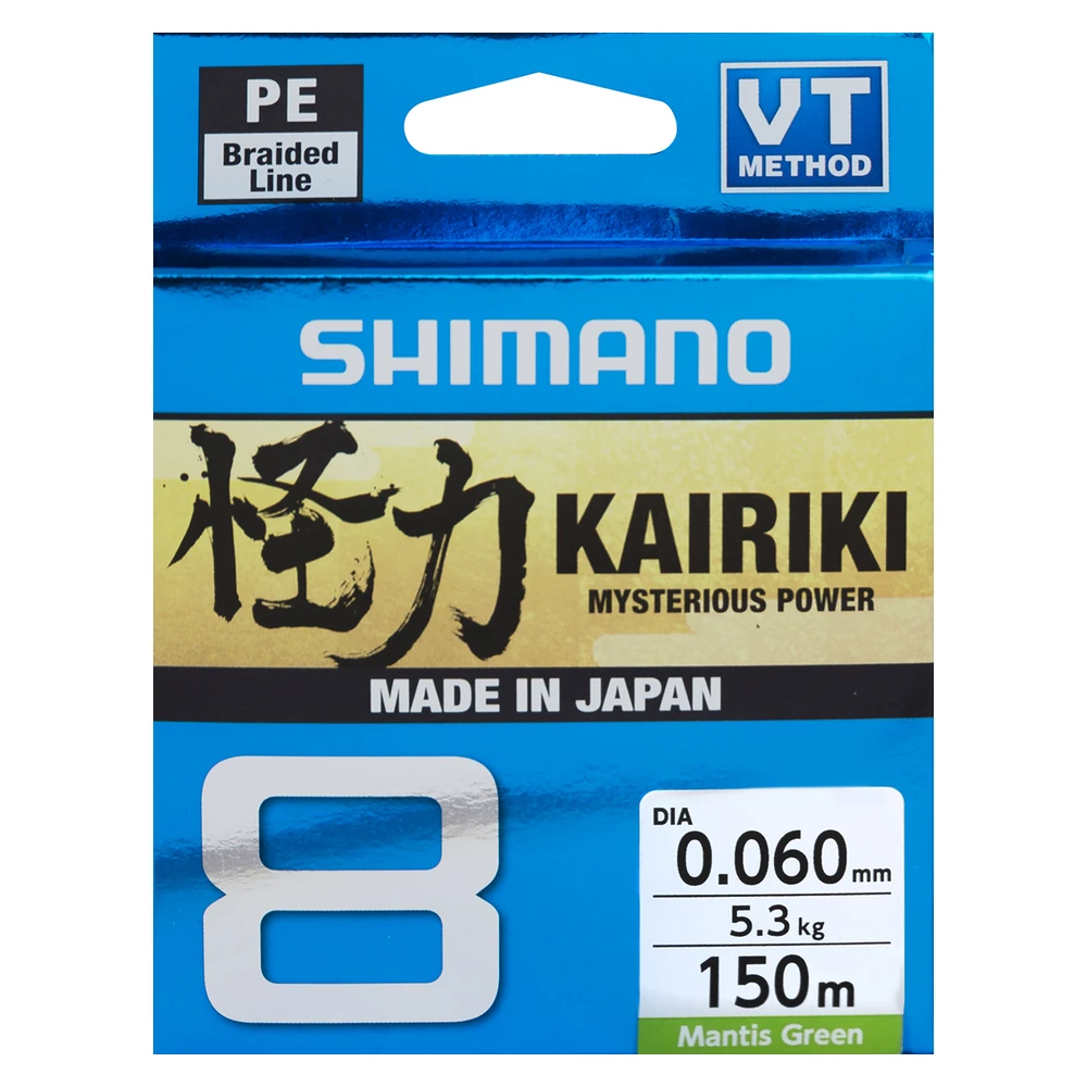 Shimano Kairiki 8 150M Mantis Green 0.315Mm/33.5Kg