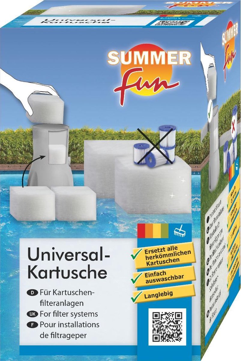 Summer Fun Cartridgefilter Universeel