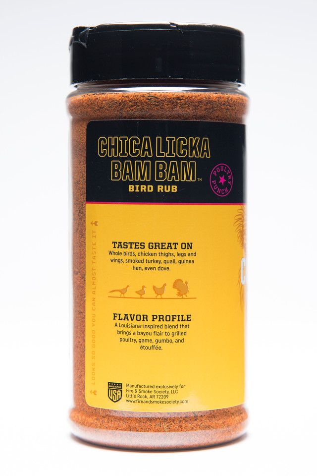 Fire & Smoke Society Rub Chica Licka Bam Bam Poultry 354G