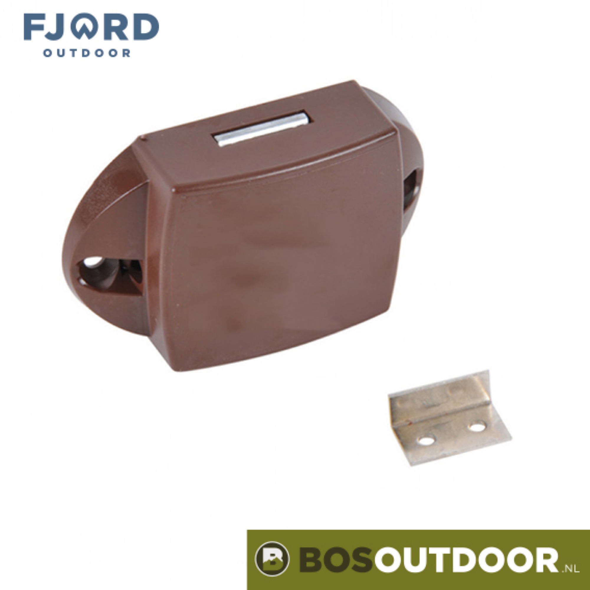 Fjord Outdoor Toiletdrukknopslot Spanjolet Plaat