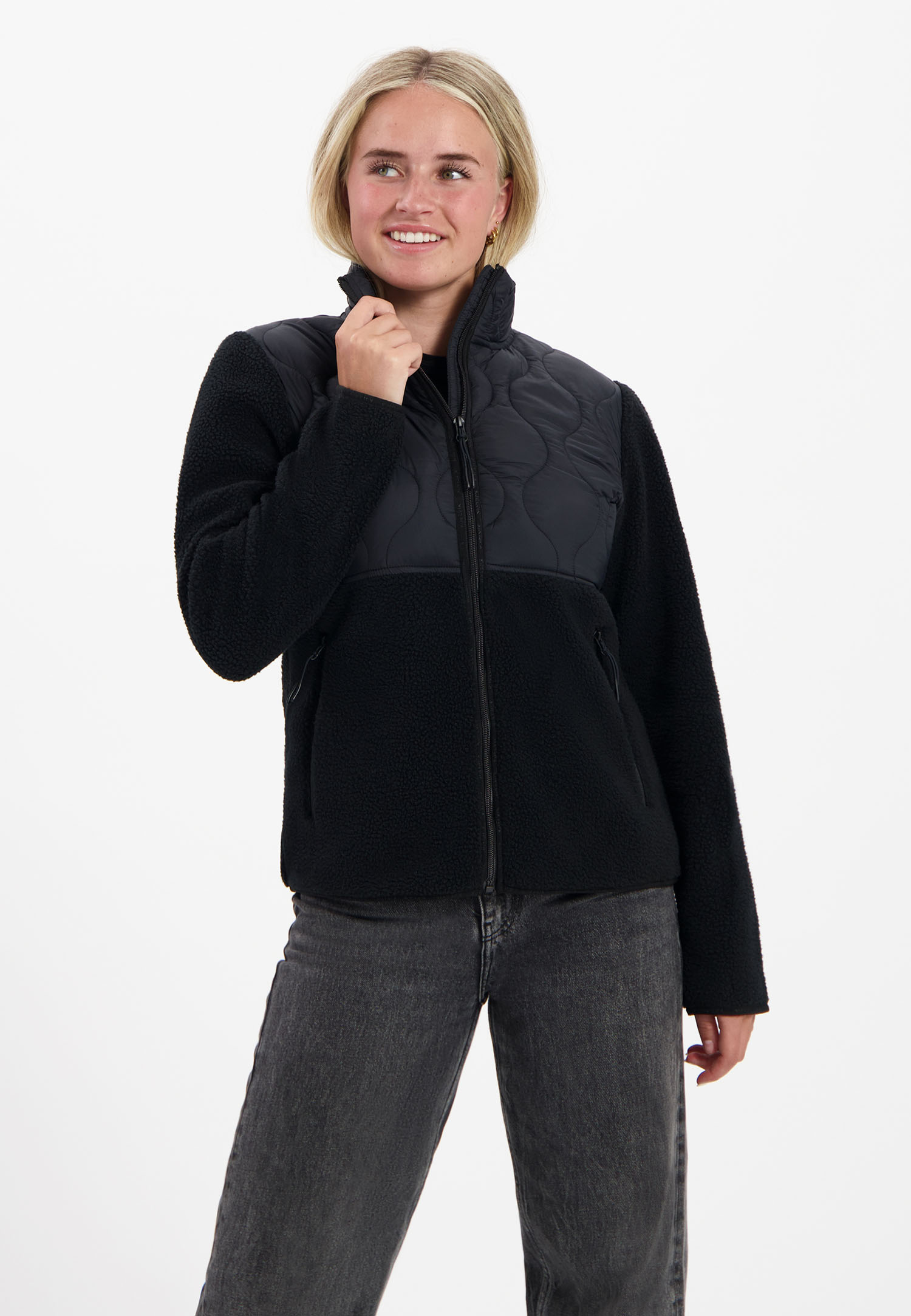 Kjelvik Cardigan Fleece Nowi Dames