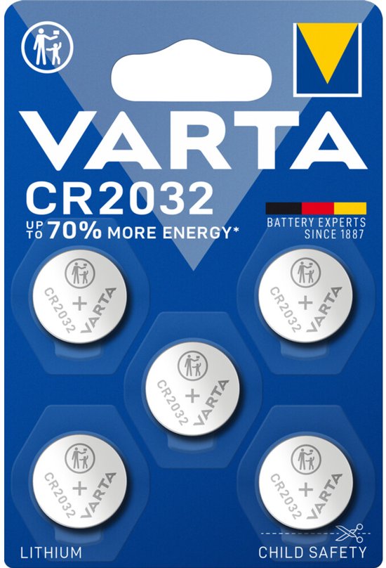 Varta Batterij Cr 2032 Per 5