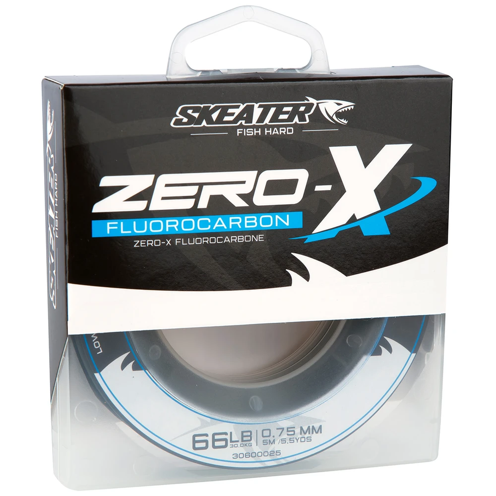 Skeater Zero-X Fluorcarbon 66Lb 0.75Mm 5M