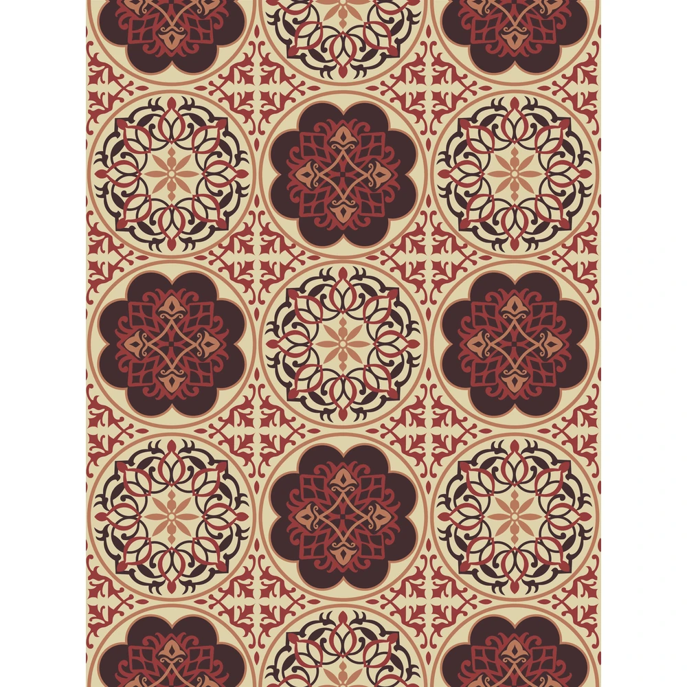 Blommie's Lifestyle Buitenkleed 270x360cm Bruin/Camel/Ivoor
