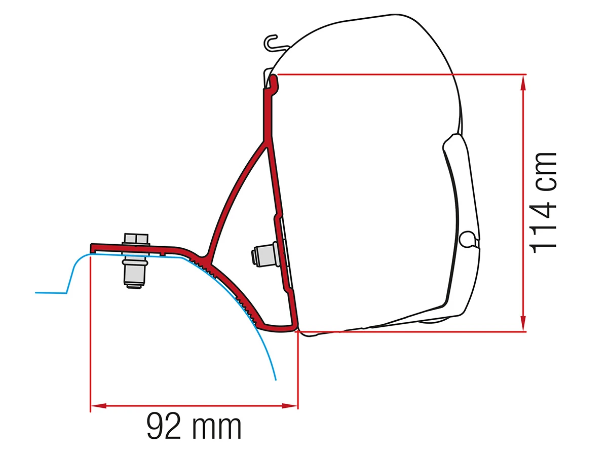 Fiamma Kit F45 Trafic - Vivaro