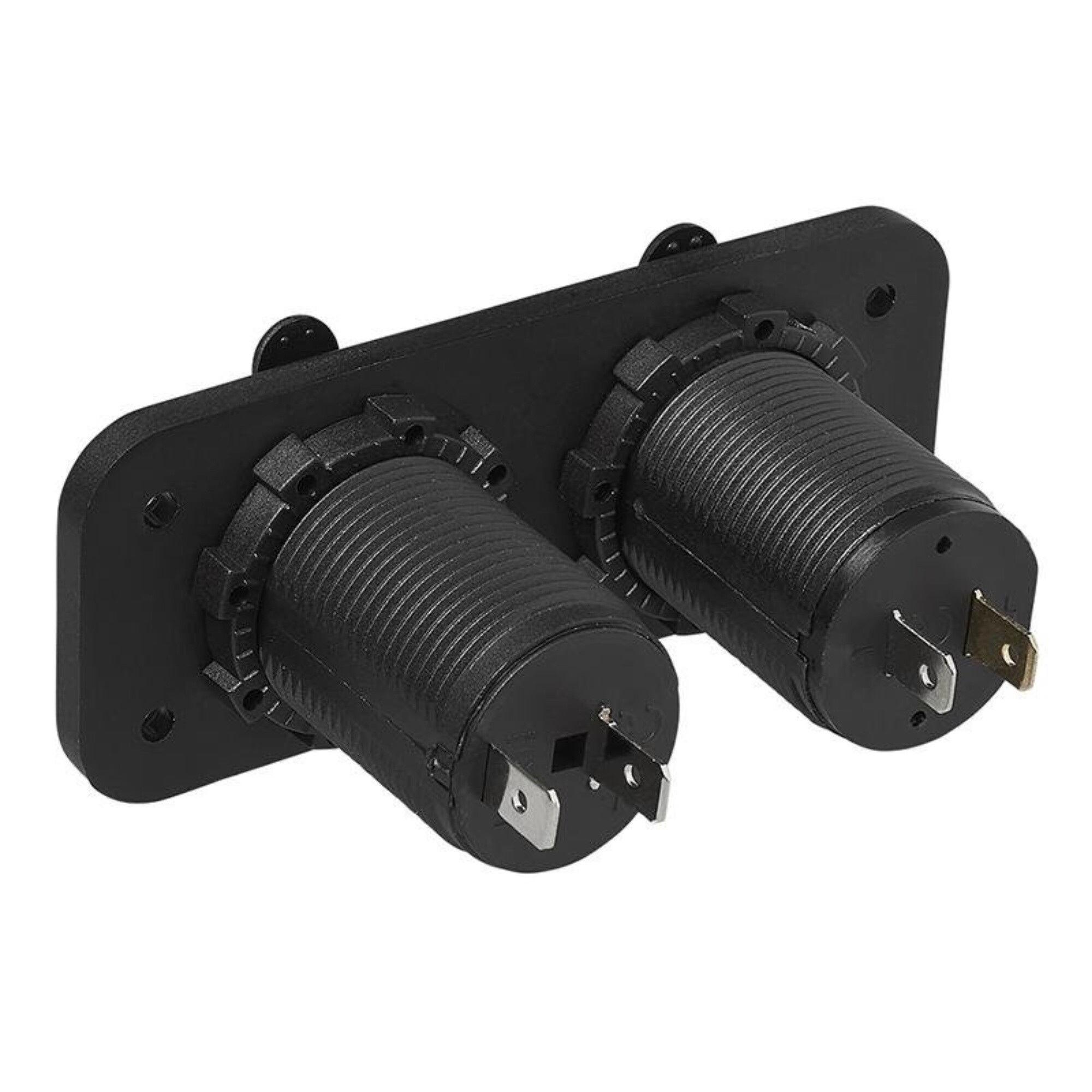 Proplus Inbouw Kit: Stekkerdoos Din + Usb Poort Dubbel 2X2100Ma Proplus Inbouw Kit: Stekkerdoos Din + Usb Poort Dubbel 2X2100Ma