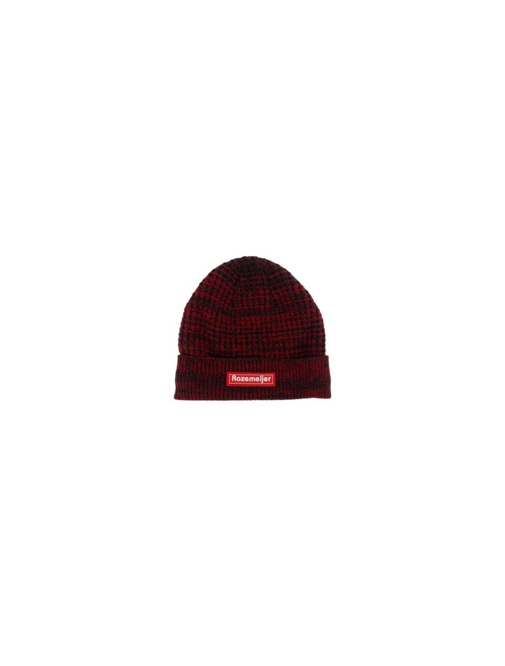 Rozemeijer Red-Black Fleece Beanie