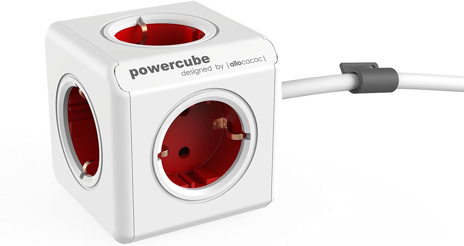 Powercube Stekkerdoos Powercube 5Voudig 1.5M Max3500W