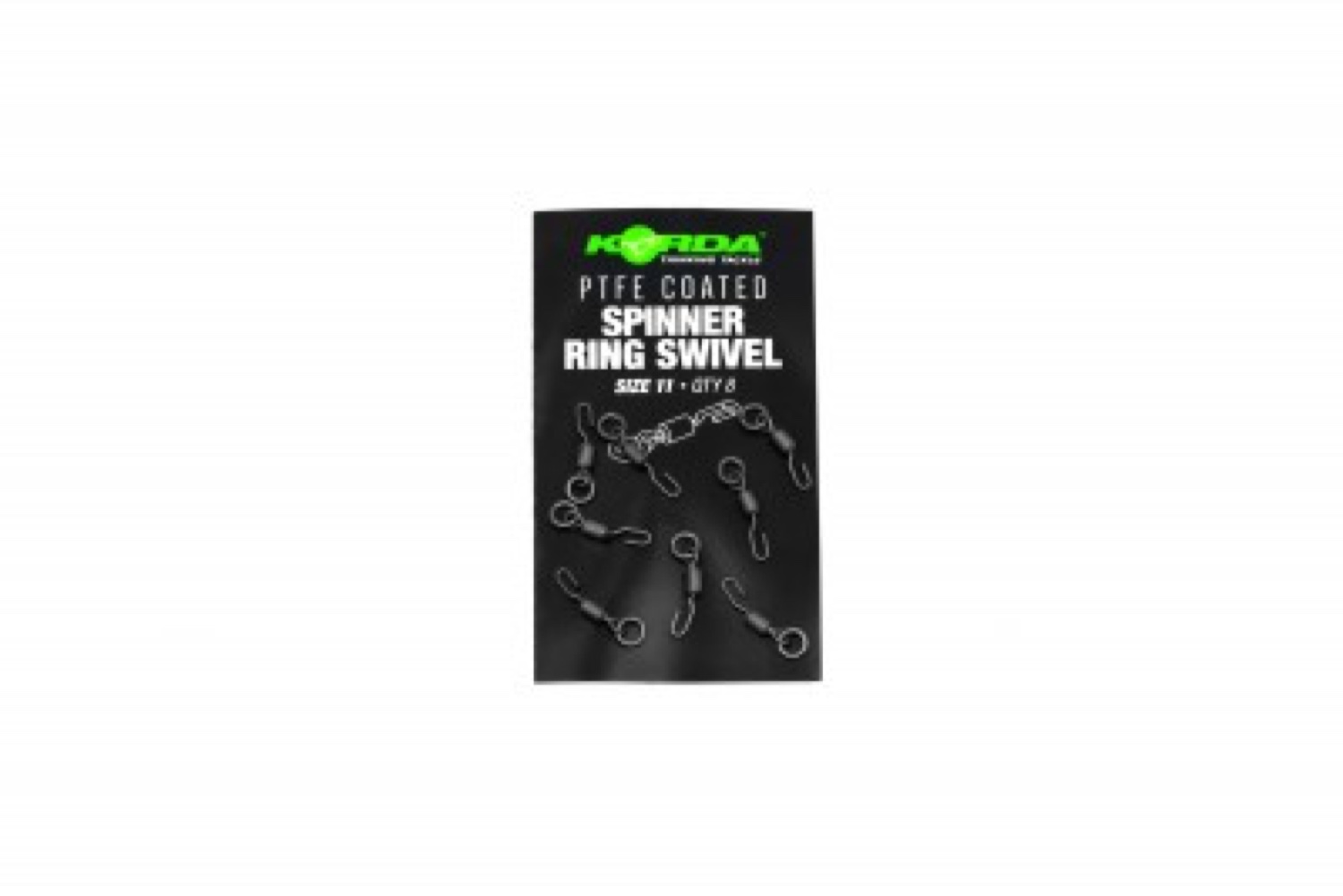 Korda Ptfe Spinner Ring Swivels Xx Size 11