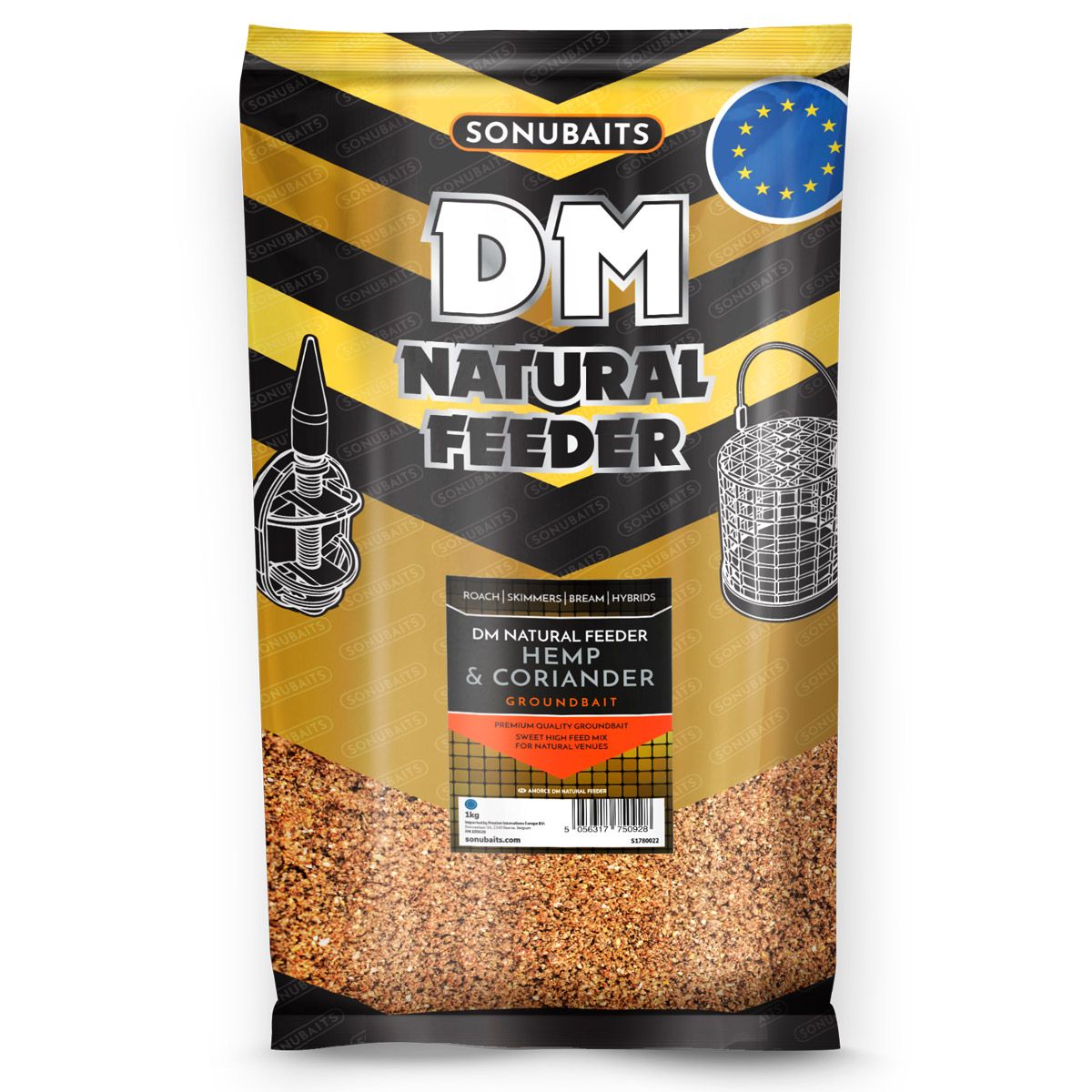 Sonubaits Dm Natural Feeder Hemp & Coriander