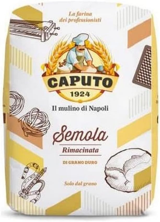 Caputo Semola Rimacinata Tarwebloem 5Kg