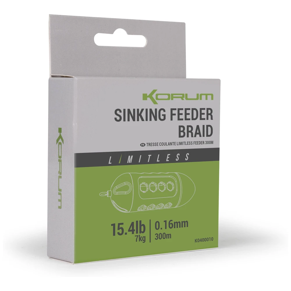 Korum Sinking Feeder Braid 0.16Mm