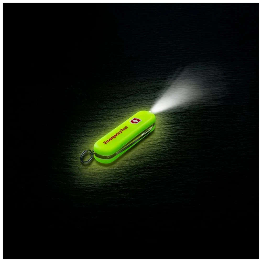 Victorinox Zakmes Signature Emergency Tool, 8 Functies, Fluo Geel