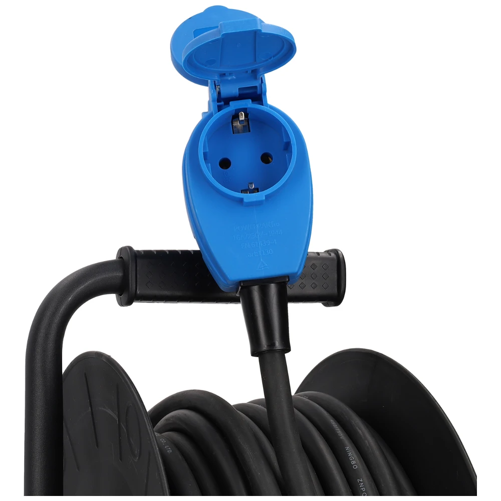 Haba Haspel 25M 3X1.5 Cee Stekker+Winkelkoppeling