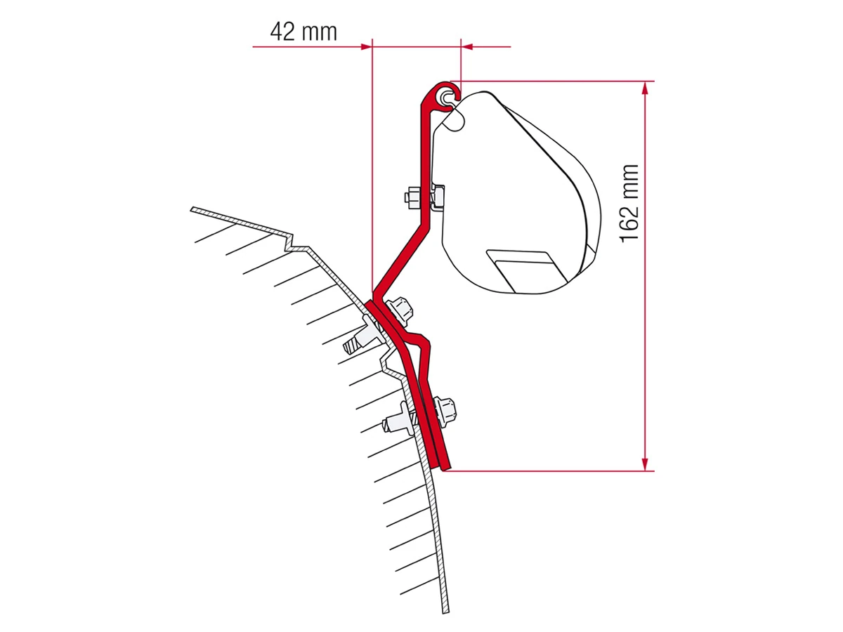Fiamma Kit F35 Pro Vw T4 Lift Roof