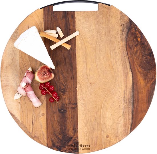 Bowls & Dishes Pure Rose Wood Serveerplank Rond