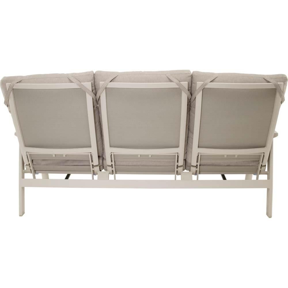 Leslie Living Loungebank Ohio Crema 3 Persoons