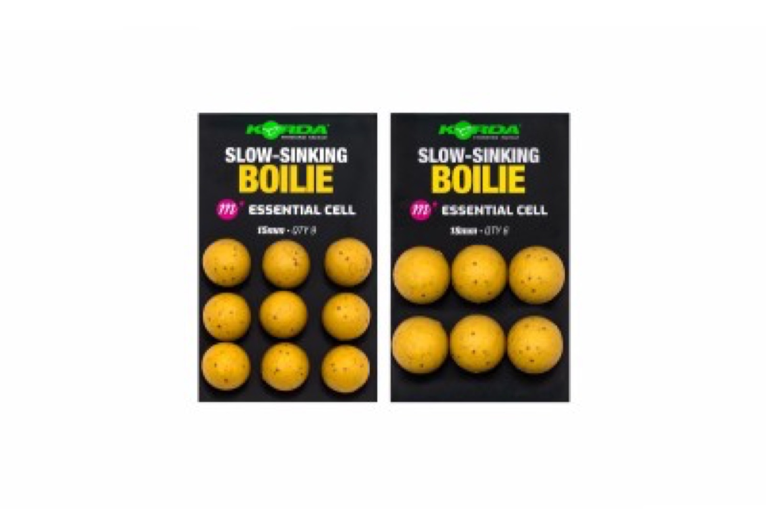 Korda Slow Sinking Boilie Cell 15Mm