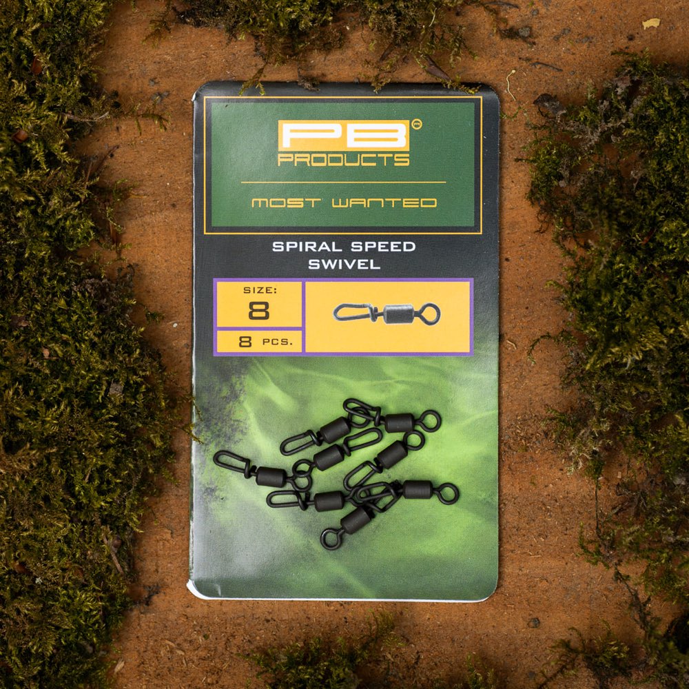 PB Products Spiral Speed Swivel 8 8Pcs