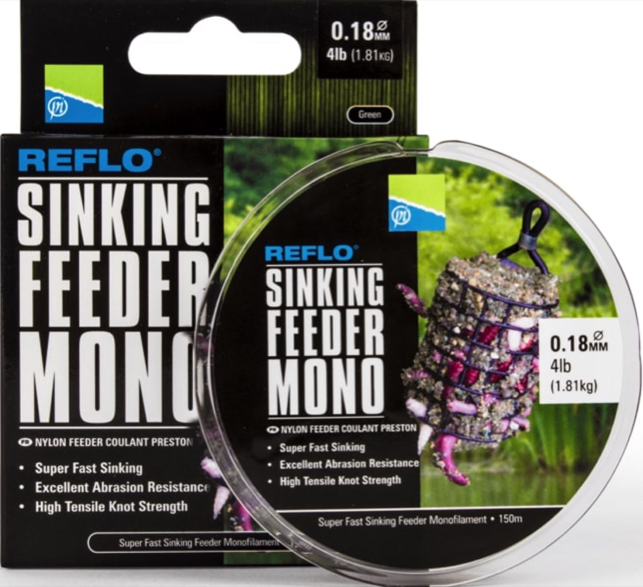 Preston 0.20Mm Reflo Sinking Feeder Mono