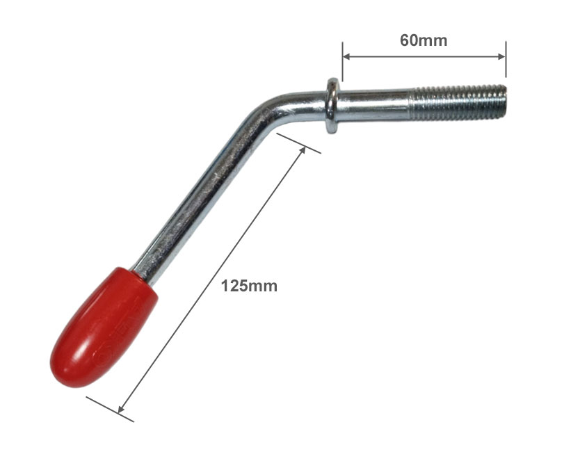 Al-Ko Vastzetbout Neuswielklem Rode Knop
