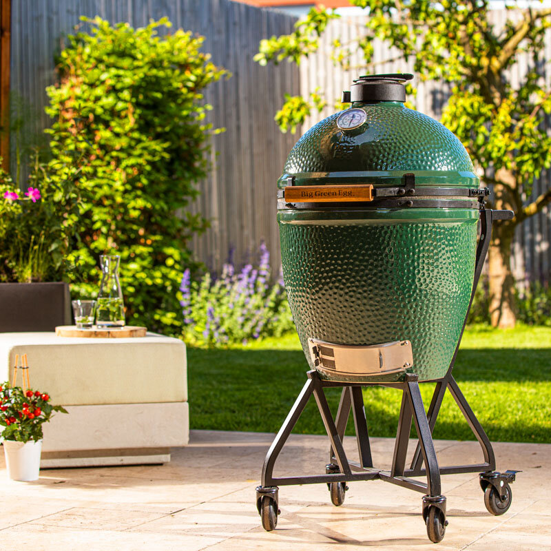 Big Green Egg Nest Integrated Handler Large