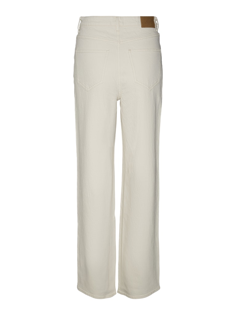 Vero Moda Tessa HR Wide Jeans Ecru Dames