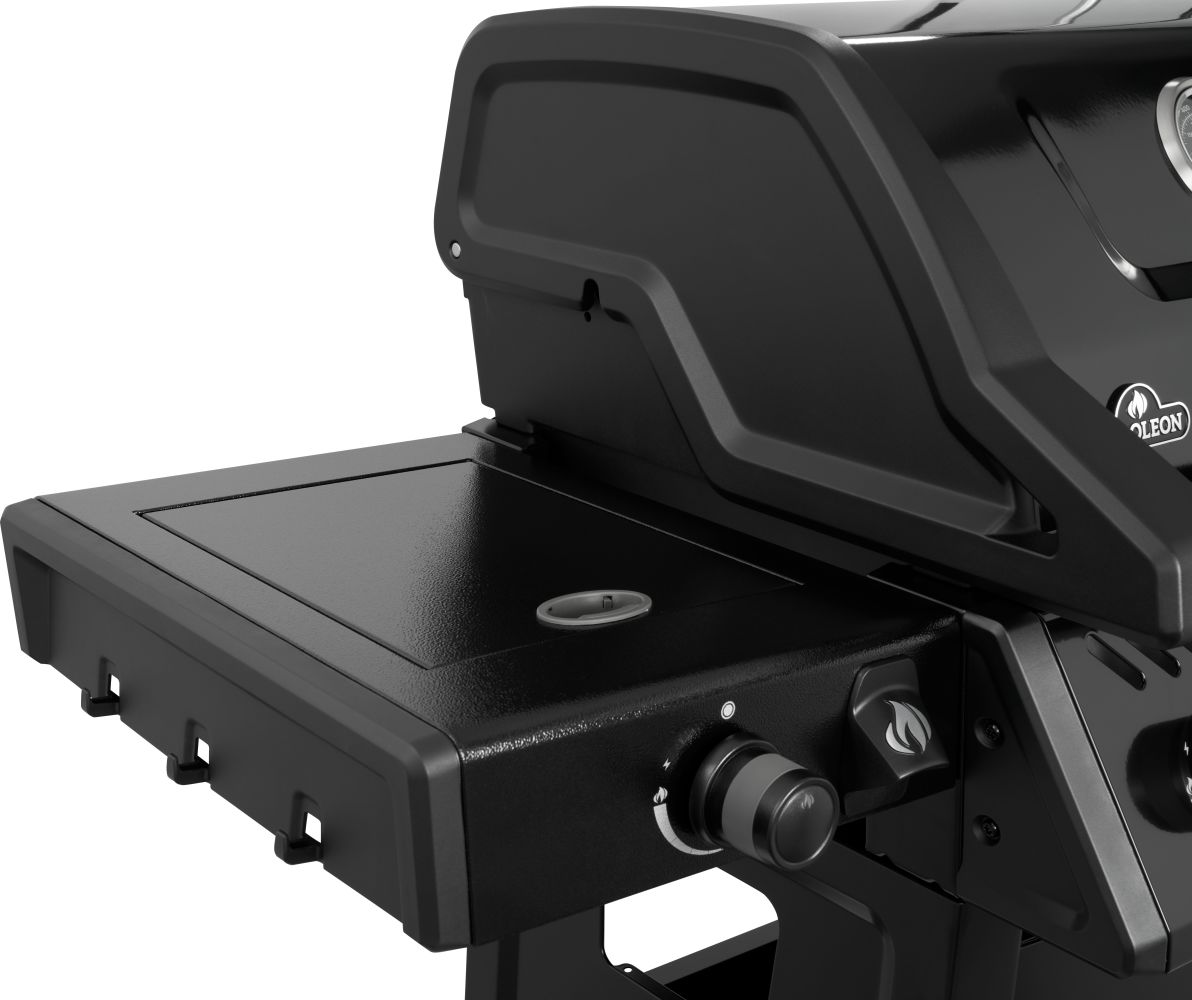 Napoleon Freestyle 365, Met Zijbrander, Zwart