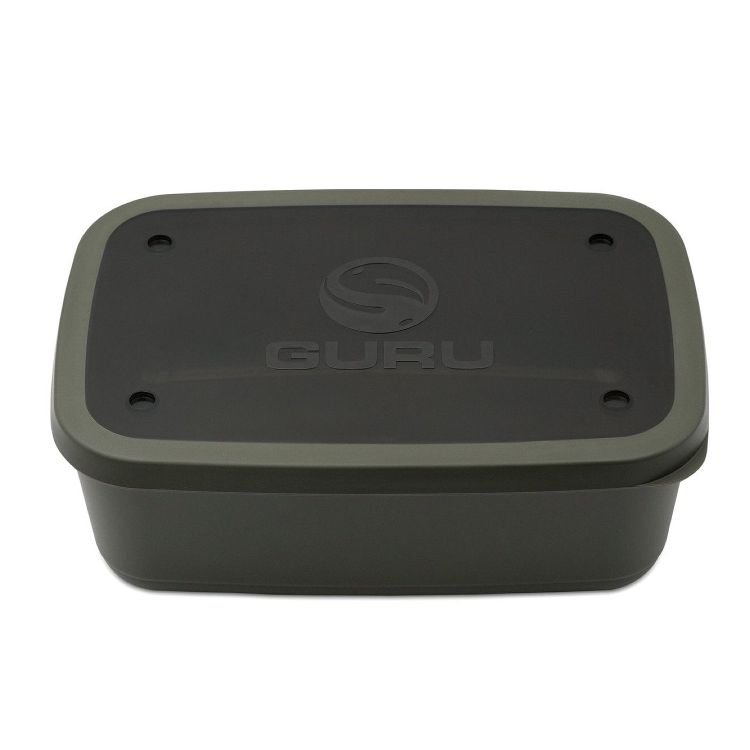 Guru 5.3 Pint Bait Box Solid Lid Green