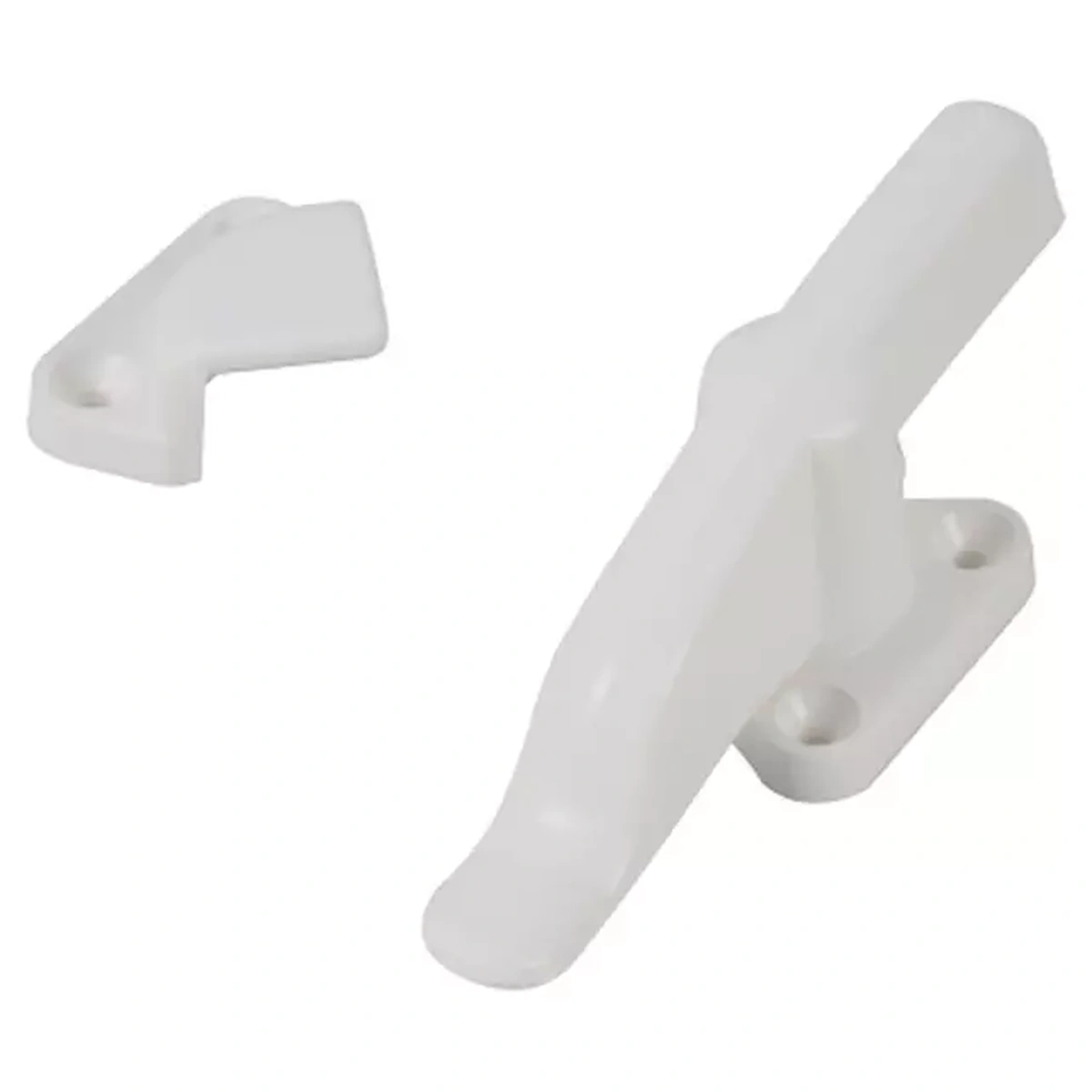 Caralu Deurwervel Wit Lang Model 2Dlg